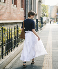 【Machine Washable】Half Sleeve Knit