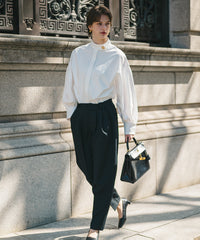【Multi-Function】Tuck Belt Slacks