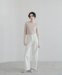 【Machine-Washable】Sheer Stretch Long Sleeve Tops