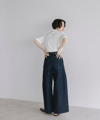 【Multi-Function】Scallop Collar Polo Tops