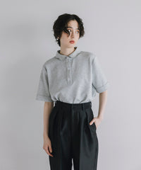 【Multi-Function】Scallop Collar Polo Tops