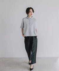 【Multi-Function】Scallop Collar Polo Tops