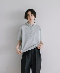 【Multi-Function】Scallop Collar Polo Tops