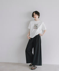 【Cool-Touch】KUTAKUTA Tulip Relaxed Tee