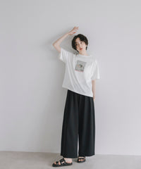【Cool-Touch】KUTAKUTA Tulip Relaxed Tee