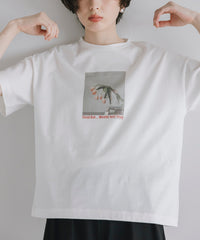 【Cool-Touch】KUTAKUTA Tulip Relaxed Tee