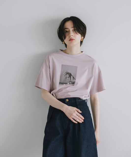 【Cool-Touch】KUTAKUTA Tulip Relaxed Tee