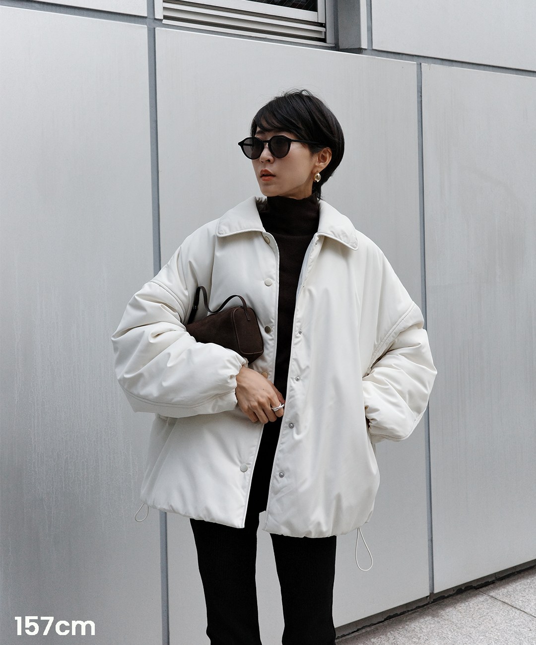 【Water Repellent】Middle Aline Blouson