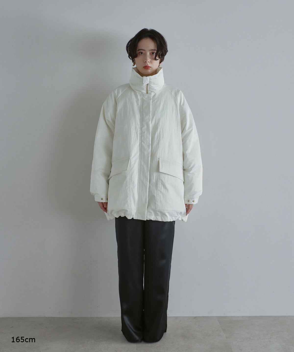 【Multi-Pocket】Stand Collar Blouson
