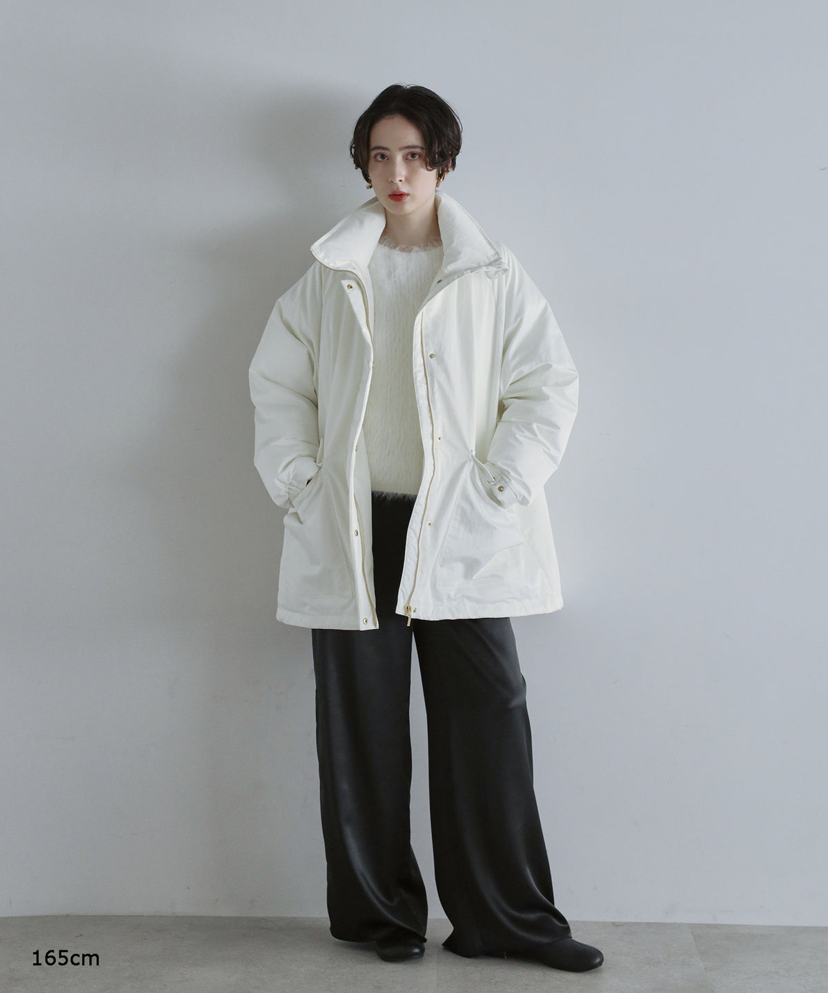 【Multi-Pocket】Stand Collar Blouson