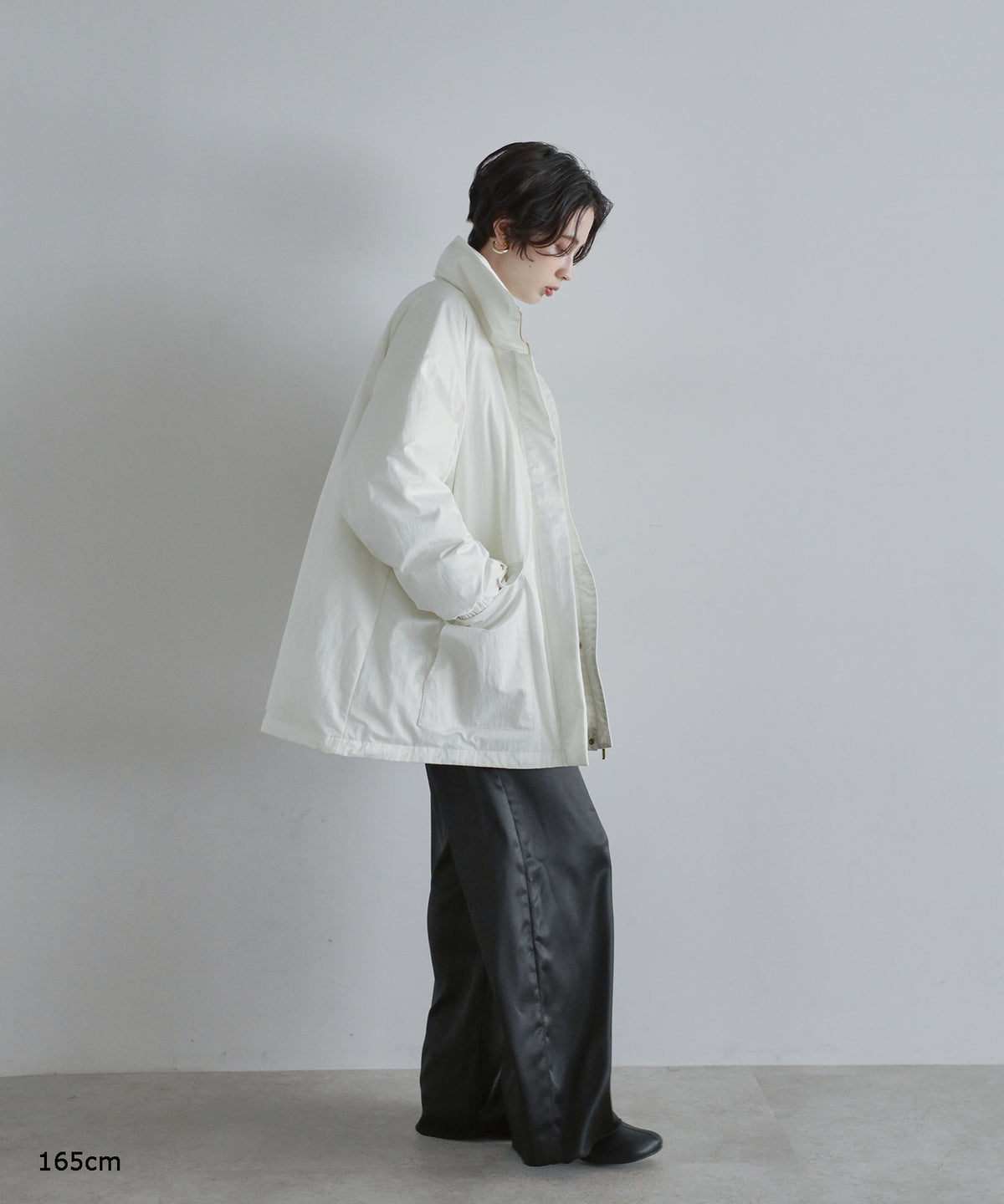 【Multi-Pocket】Stand Collar Blouson