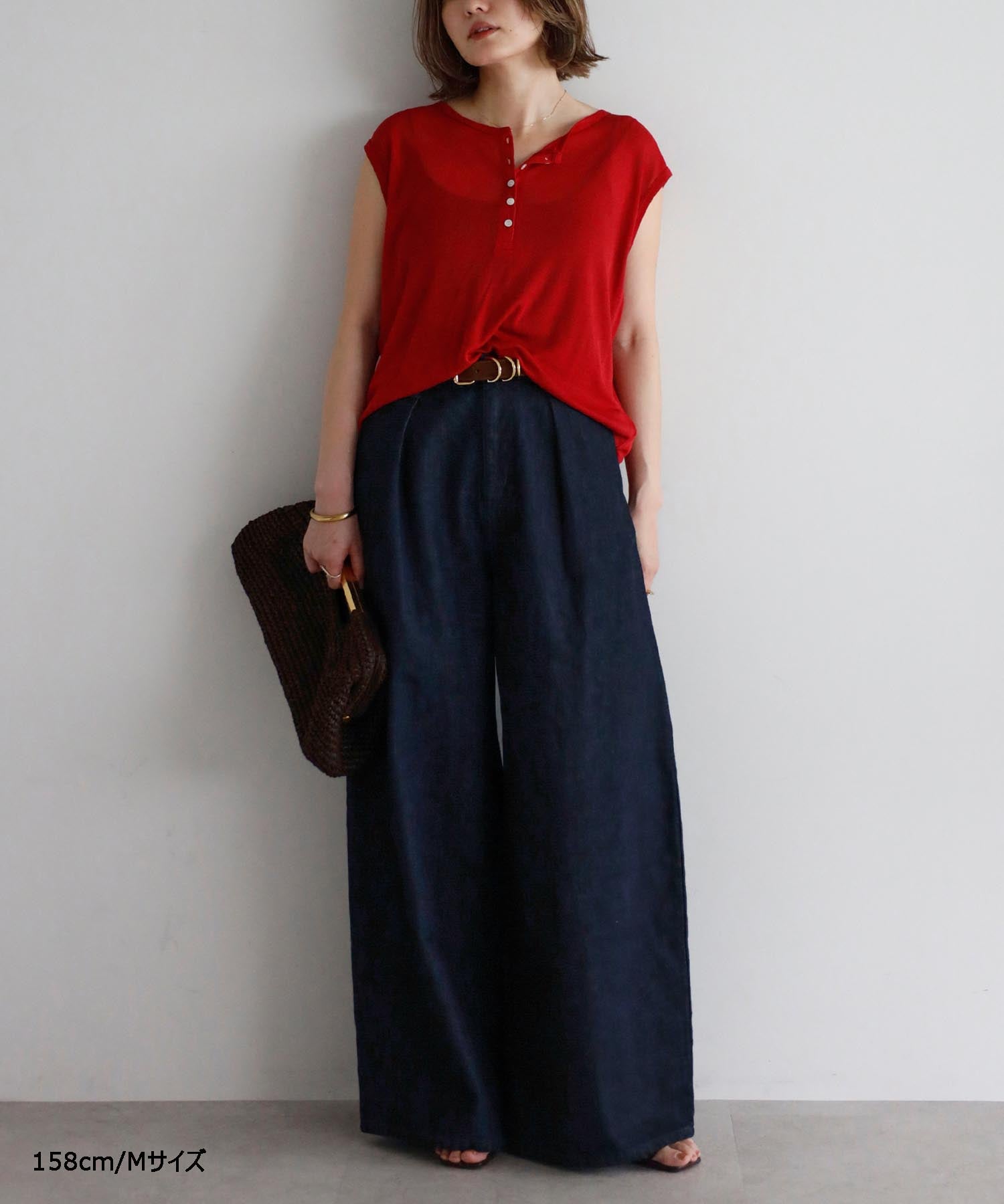 Tucked Wide Denim – maré（マレ）オンラインストア