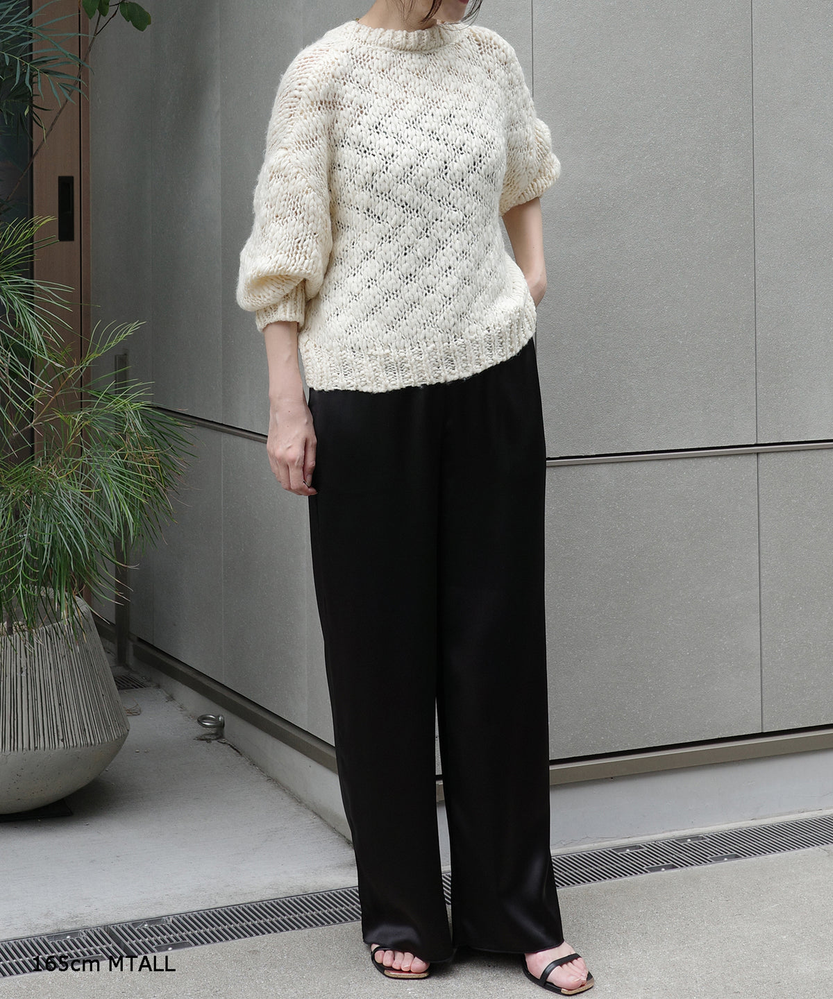 【Multi-Function】Drape Satin Easy Pants