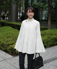 【Multi-Function】Bell Sleeve Flare Blouse