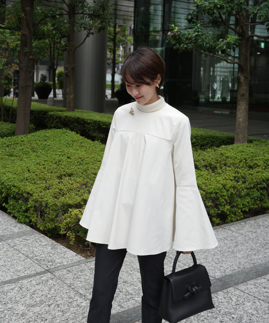 【Multi-Function】Bell Sleeve Flare Blouse