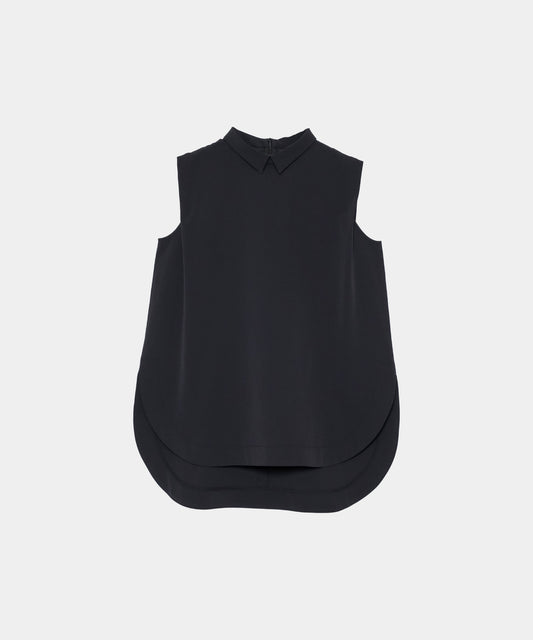 【Multi-Function 】Classic Collar Side Slit Blouse