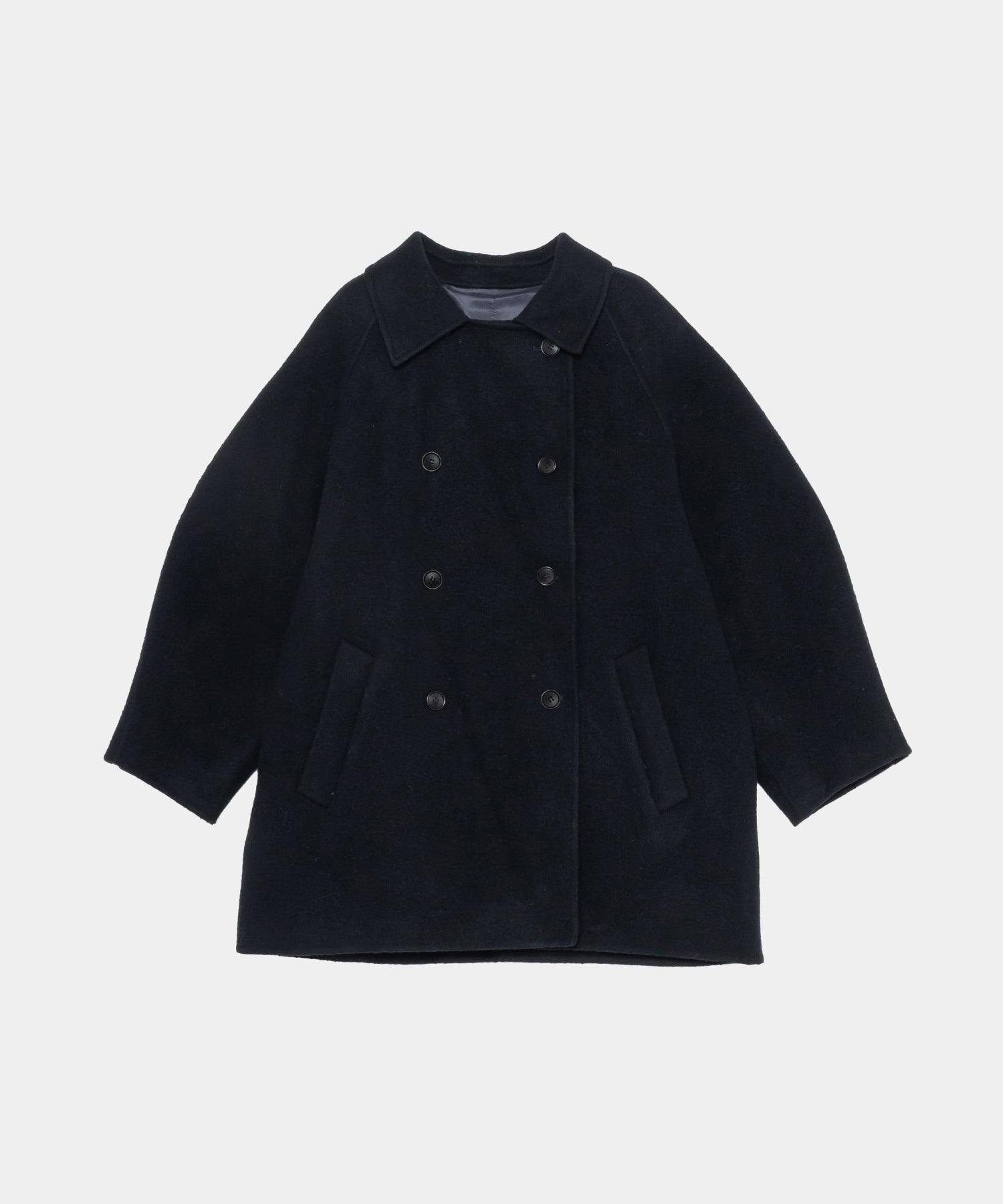 【Pre-Order】Double Breasted Cocoon Coat