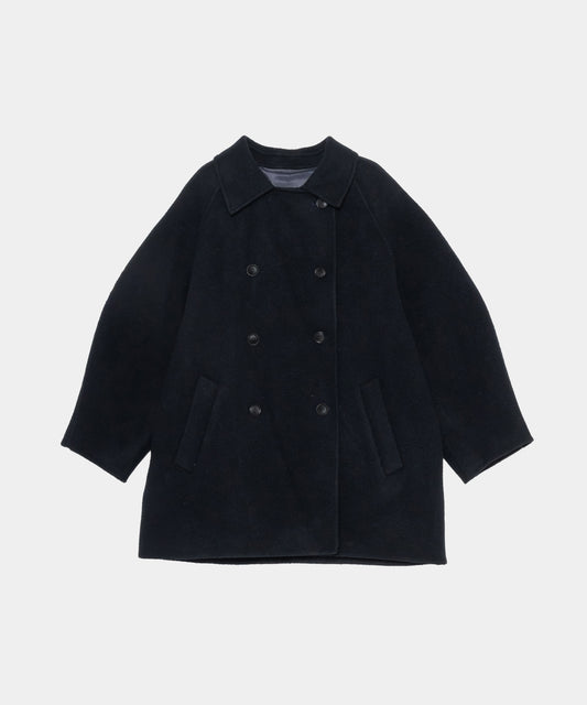 【Pre-Order】Double Breasted Cocoon Coat
