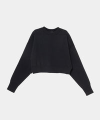 【Layerable】Short Side Slit Knit