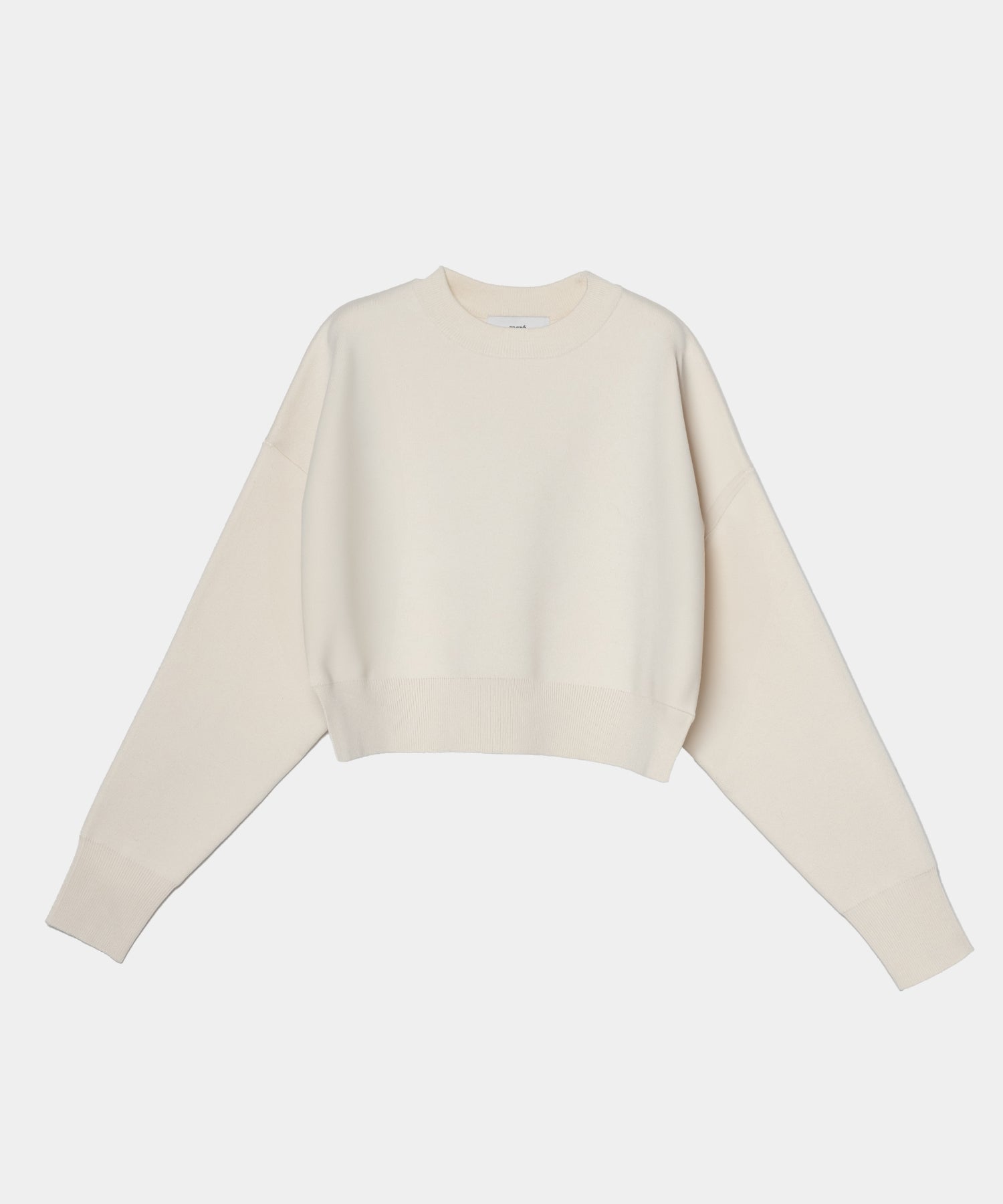 【Layerable】Short Side Slit Knit